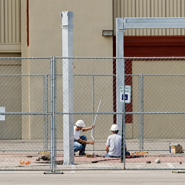 how much time can i lease the temporary fence for my building site or event in Searcy County Arkansas